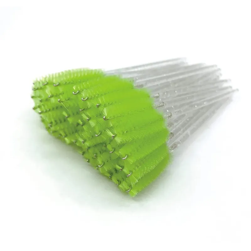Brosses à cils jetables, manche en diamant en cristal, brosse à cils, baguettes de Mascara à sourcils, fournitures d'extension de cils, outils de maquillage — image 29