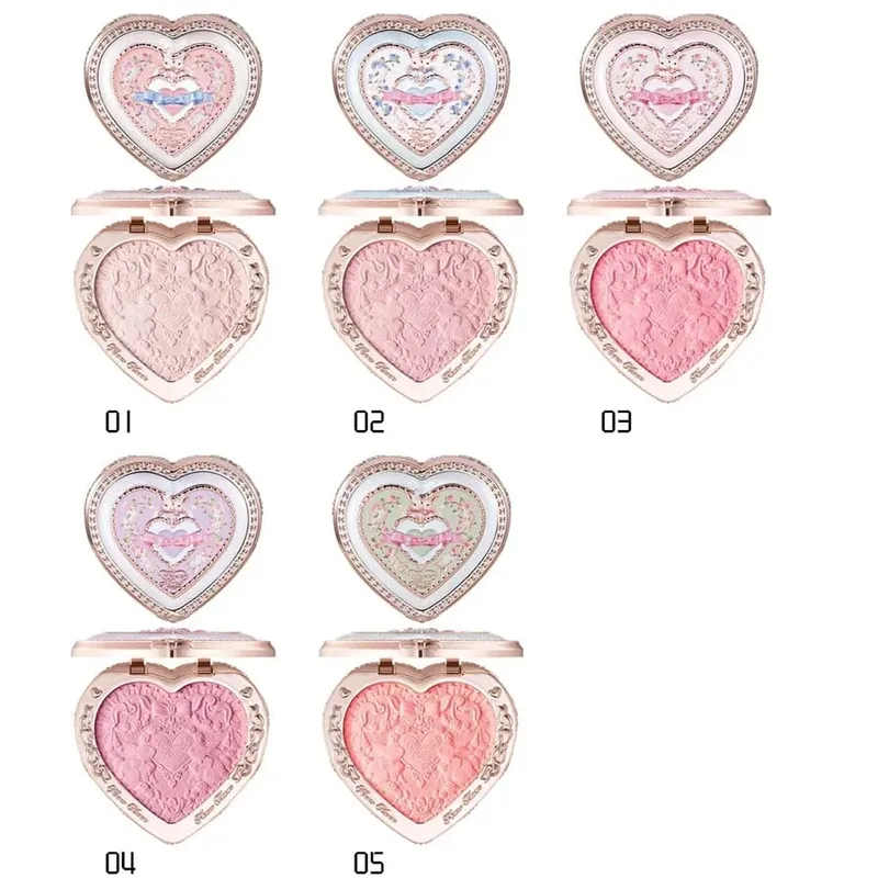 Flower Knows Bunny Garden Collection Lip Cream Blush Air Cushion CC Cream Liquid Foundation Makeup Set Full Professional — image 5