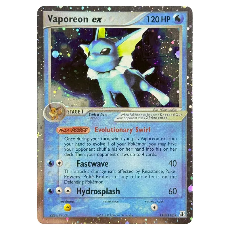 Proxy karty Holografický Emerald Cacturne Rayquaza Skryté legendy Kyogre Crystal Guardians Alakazam Star Flareon Metagross — image 21