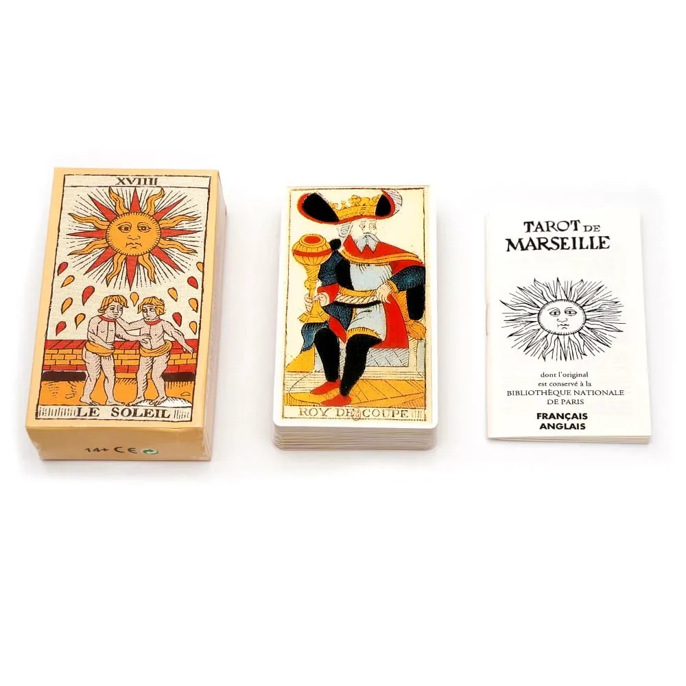 Français Tarot de Marseille Tarot Cards de Conver 78 Lames booklet French 78 Card of The Tarot de Marseille Published Board Game — image 5