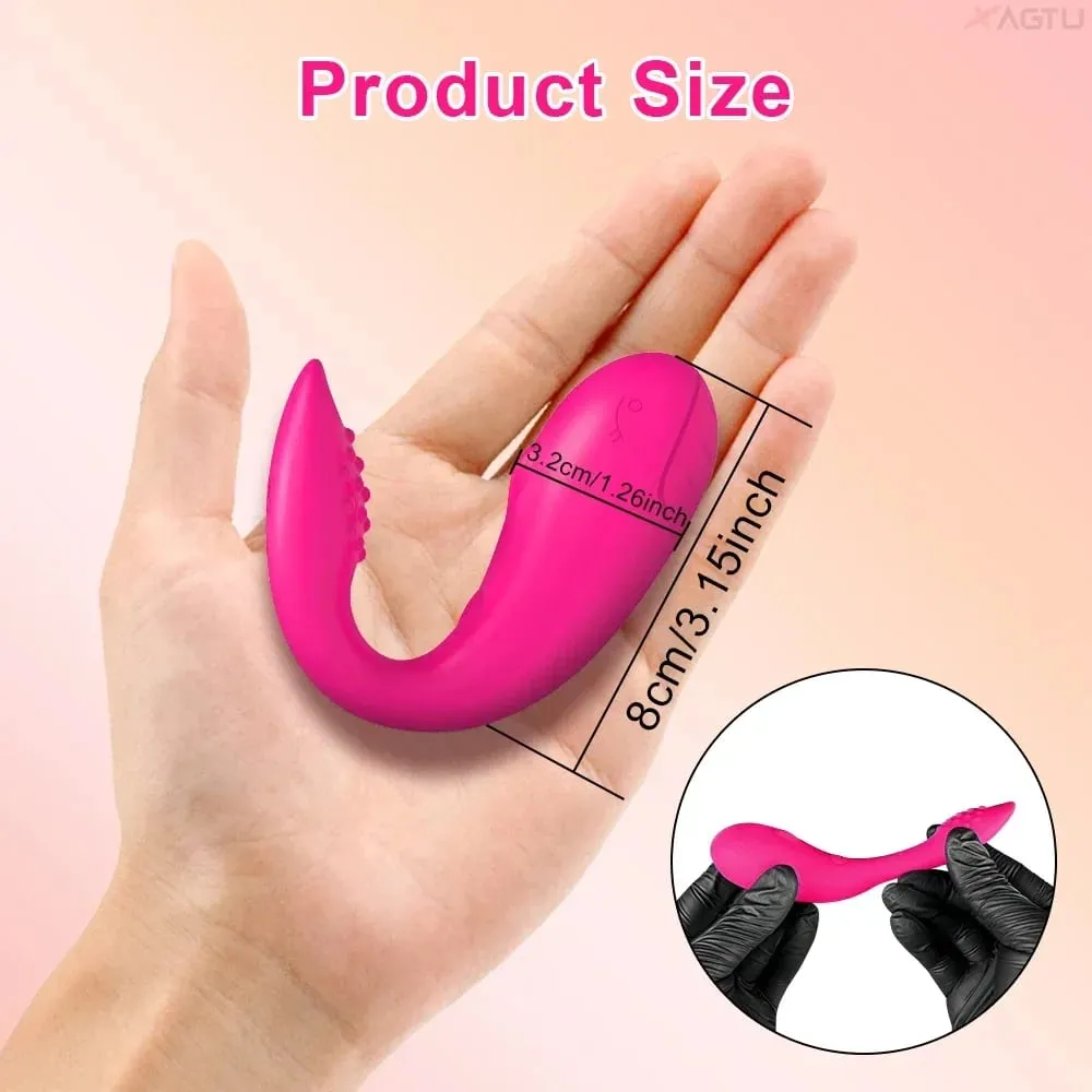 APP Control Vibrating Love Egg for Women Wearable Panties Vibrator Vagina Clitoris Stimulator Interaction Sex Toy for Couples