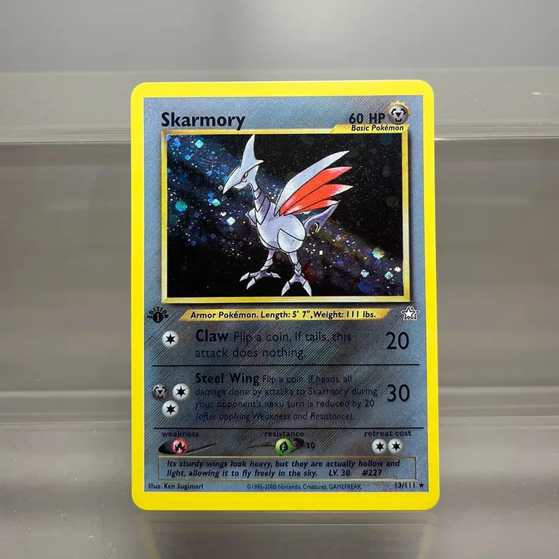 PKM Proxy Cards Classic 1996 1st Edition Mewtwo Gyarados Alakazam Cards Collection PTCG Neo Genesis Foil Card