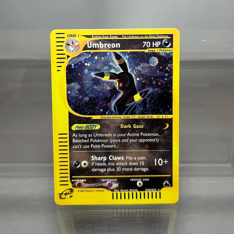 PKM Holographic Single Proxy Cards Lugia Charizard Venusaur Foil Game Collection Cards PTCG Kids Toys — image 19
