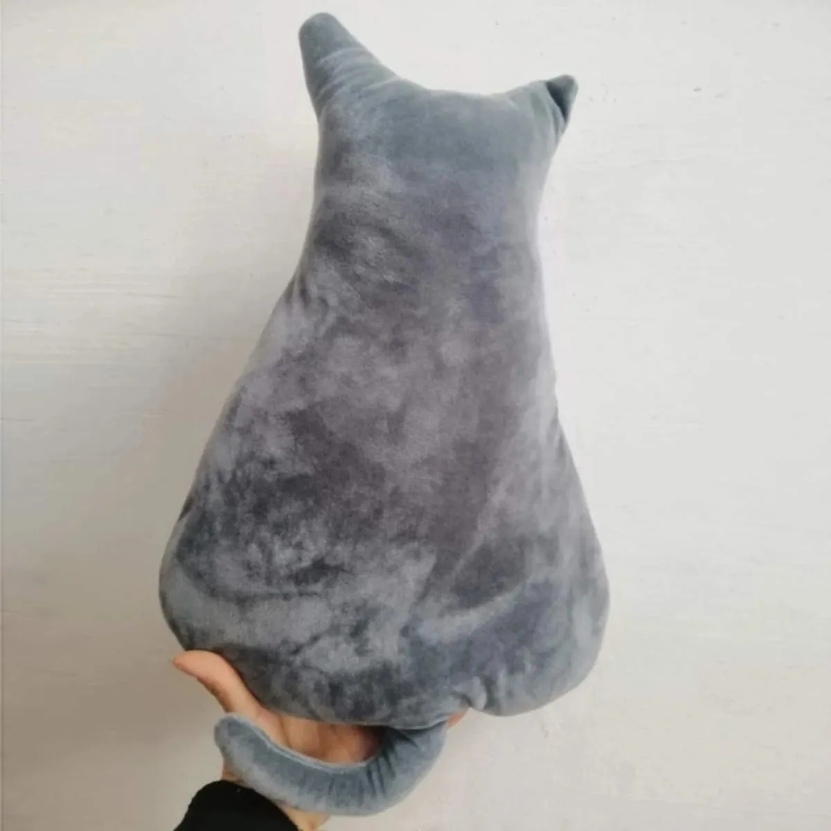 Plush Toy Cute Cat Soft Back Shadow Plush Toy Sofa Pillow Seat Cushion Birthday Gift for Boys Girls Kids — image 4