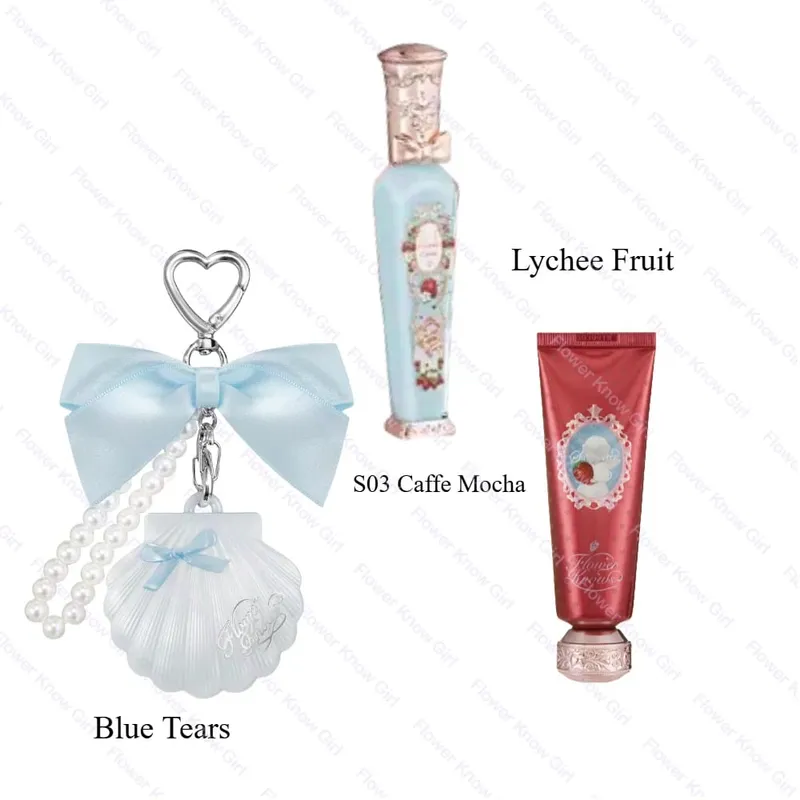 Flower Knows Sweetie Bear Lipstick Mini Setting Powder Eyebrow Set LongLasting Waterproof Smudge Proof — image 7