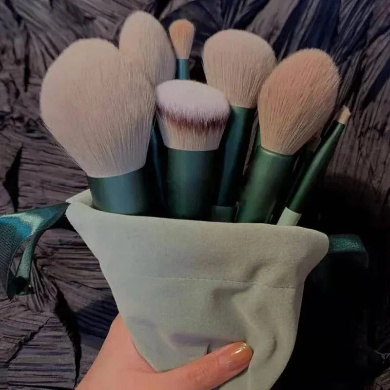 8-13 Pcs Soft Makeup Brushes Set for Foundation Blush Powder Eye Shadow Highlighter Blending Make Up Cosmetic Brush Beauty Tools — image 1