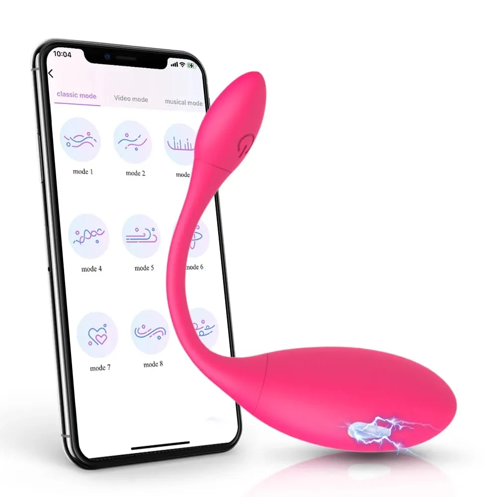 APP Control Electric Shock Vaginal Kegel Ball Vibrator For Women Wireless G Spot Stimulate Vibrating Egg Vibrator Sex Toys Femme — image 1