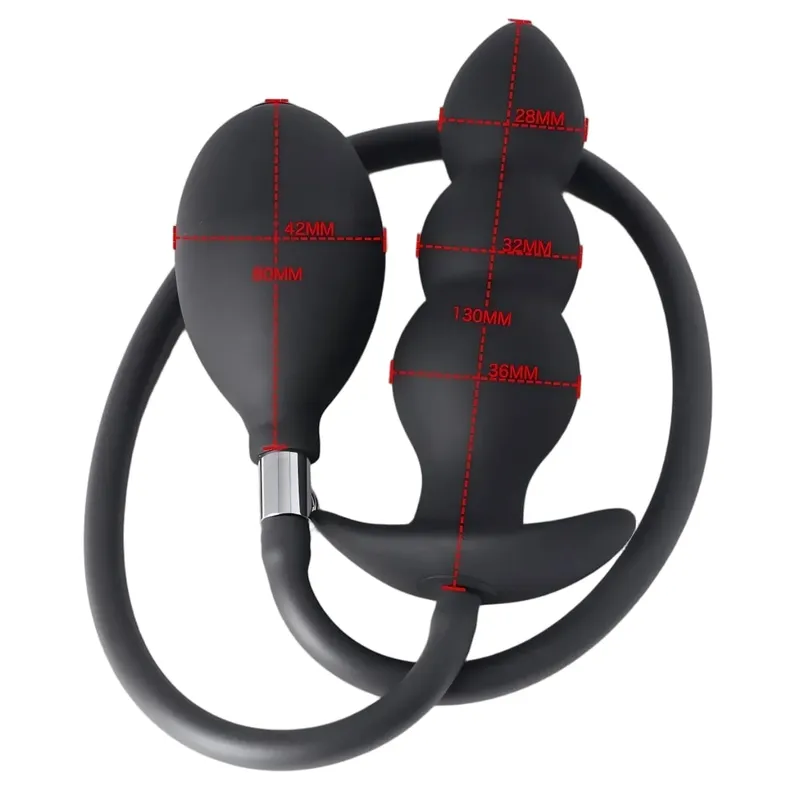 Inflatable Anal Plug Anal Dilator Huge Butt Plug Stimulate Sex Toy For Women/Men Masturbators Prostate Massager Big Anal Toys — image 19