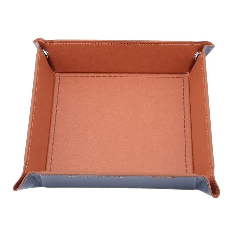 Game Dice Tray Solid Color Dice Box Games Dice Storage Portable Folding Dice Storage Rolling Tray For Use — image 13