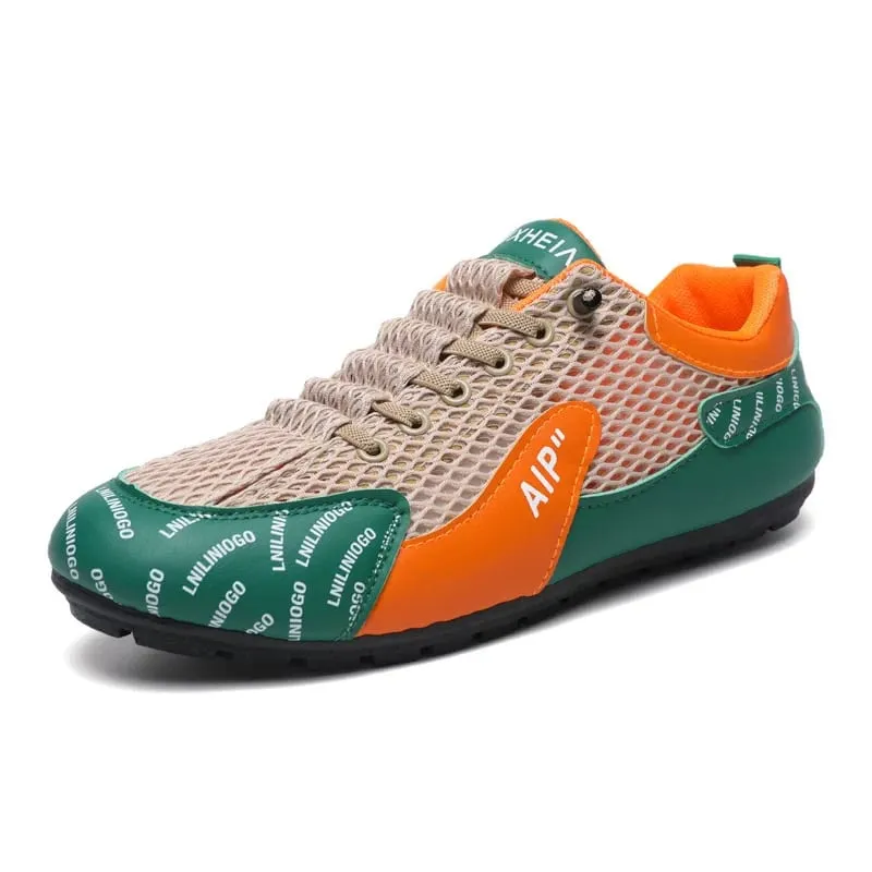 New 2025 High Quality Summer Men Sneakers Fashion Comfortable Non-slip Mesh Shoe Soft Breathable Wear-resistant Sport Sneaker — image 8