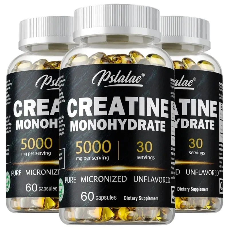 Creatine Monohydrate - Boost Muscle Strength Promote Muscle Growth Improve Athletic Performance Vegetarian Gluten-free