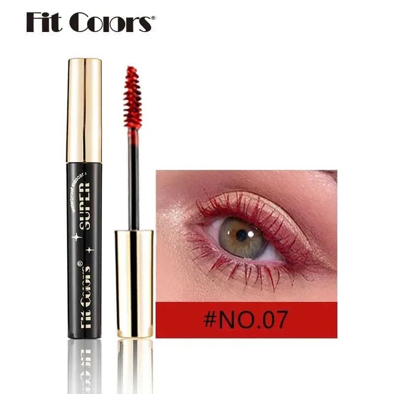 Colored Mascara Makeup 4D Silky Natural Long Eyelashes Mascara Waterproof Long-lasting Extension Thick Lasting Curling Mascara — image 10