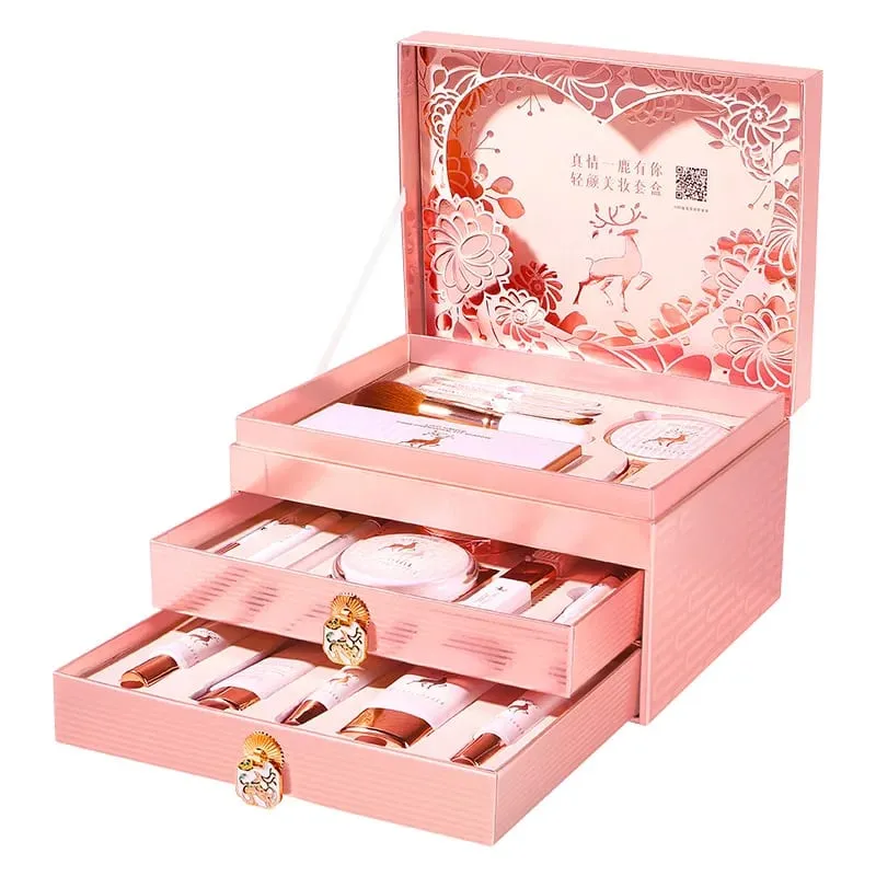 Makeup Set Cosmetics Genuine Full Set of 20 Pieces Beauty Gift Box for Birthdays and Valentine's Days Gifts — image 6
