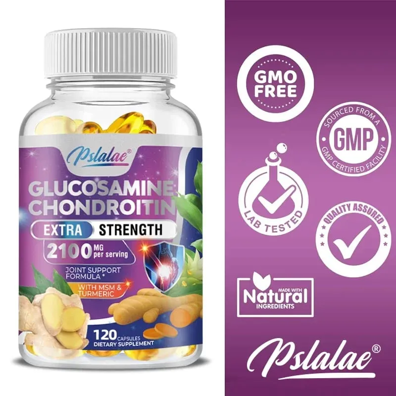 Glucosamine Chondroitin MSM Turmeric Boswellia - Joint Health and Joint Function Support - Glucosamine Sulfate Mobility FormulaC — image 7