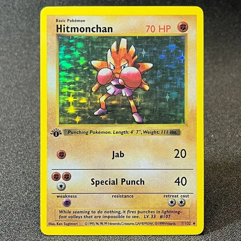 PKM Foil Cards Charizard Blastoise Venusaur Alakazam Mewtwo Zapdos Raichu 1996 1st Edition Game Collection PTCG Proxy Cards — image 19