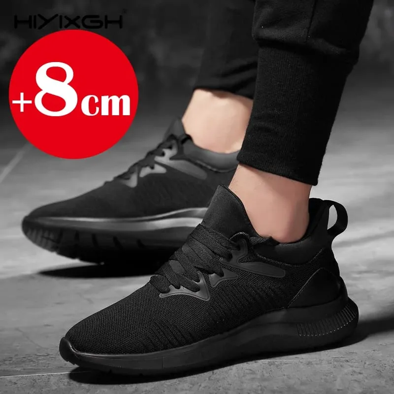 Adam yükseklik artışı için asansör ayakkabı 6 cm 8 cm 2025 Lüks Marka spor ayakkabı Hakiki Deri erkek Gizli Topuklu Rahat Ayakkabı Yükseklikleri — image 5