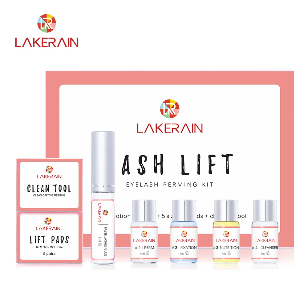 Free Shipping Lash Lift Kit Long Lasting Eyelash Lifting Perming Lotion Fixation Glue Curly Lasher Beauty Salon Home Use Pro Kit — image 2