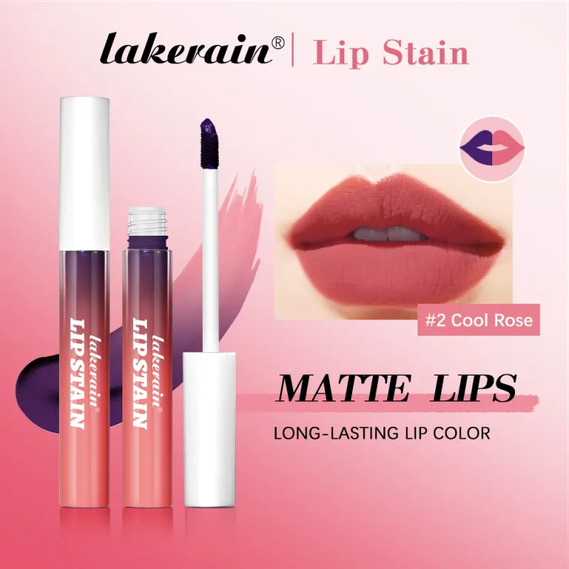 Lakerain Lip Gloss Peel and Stick Set Pink Lip Gloss Transfer Resistant Long-lasting Waterproof Natural Lip Gloss For Women — image 4