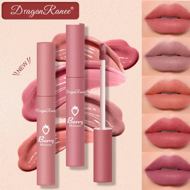12 Colors Liquid Lipstick Nude Matte Sexy Waterproof Long Lasting Lip Gloss Moisturizing Velvet Non-stick Cup Lip Glaze Makeup — image 3