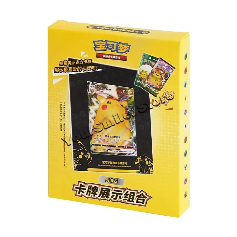 원래 포켓몬 트레이딩 카드 정품 PTCG 상자 중국어 버전 카드 데크 디스플레이 조합 어린이 생일 선물 — image 3