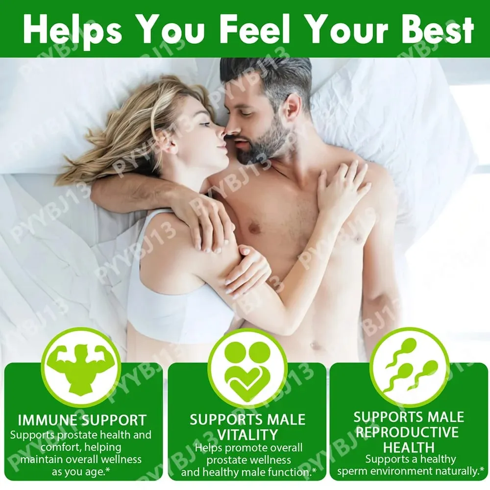 Acentalabs Saw Palmetto Softgels 4000mg 85% Free Fatty Acids 300 Count Prostate Hair Health Supplement for Men Dailyl Intake