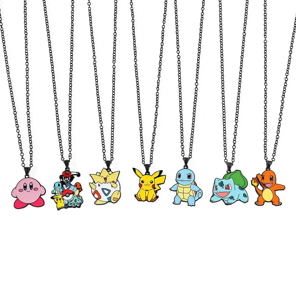 Anime Pokemon Metal Toy Cute Figure Pikachu Squirtle Psyduck Charmander Party Decoration Cosplay Gift — image 4