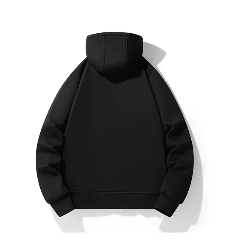 USB chauffage sweat à capuche pour homme hiver électrique vestes à capuche chauffantes veste à capuche avec fermeture éclair infrarouge 5 zones de chauffage veste noir gris