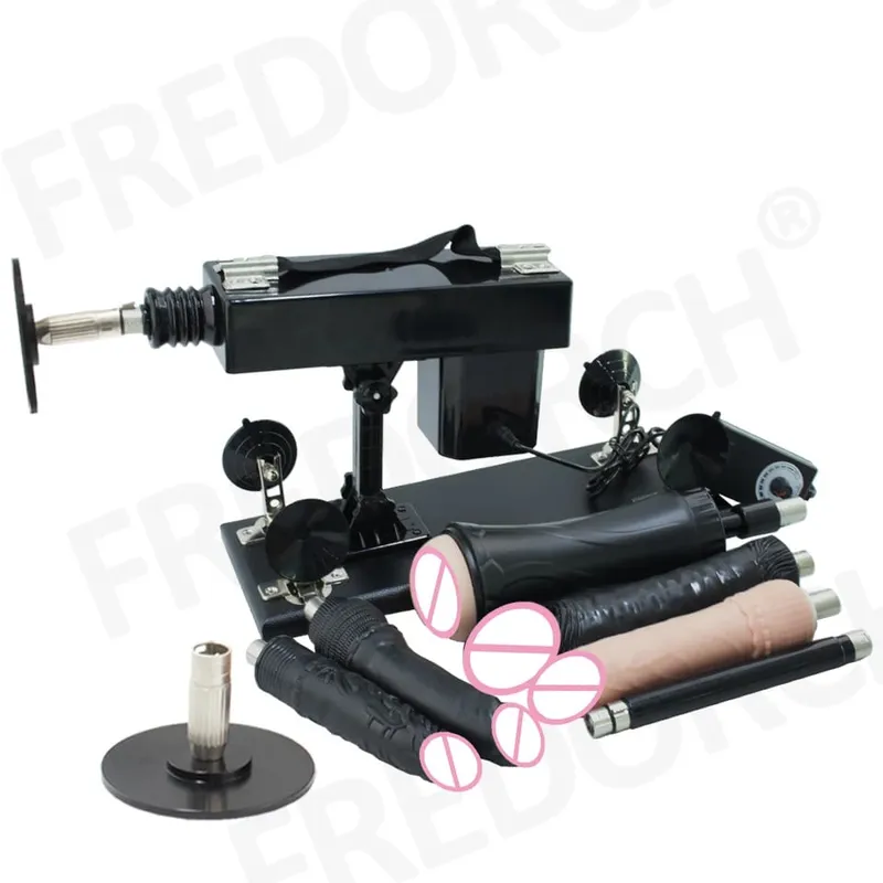 Sex Machine for Woman Adjustable Masturbating Pumping with 3XLR Accessories Sex Gun Love Machine for Men Adult Toys