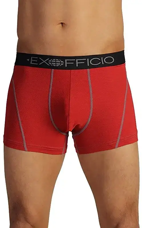 Exofficio Men Sport Mesh 3" Boxer Briefs Underwear Men Boxer Shorts Sexy Homme Panties Quick-dry Light Breathable Soft USA Size — image 1