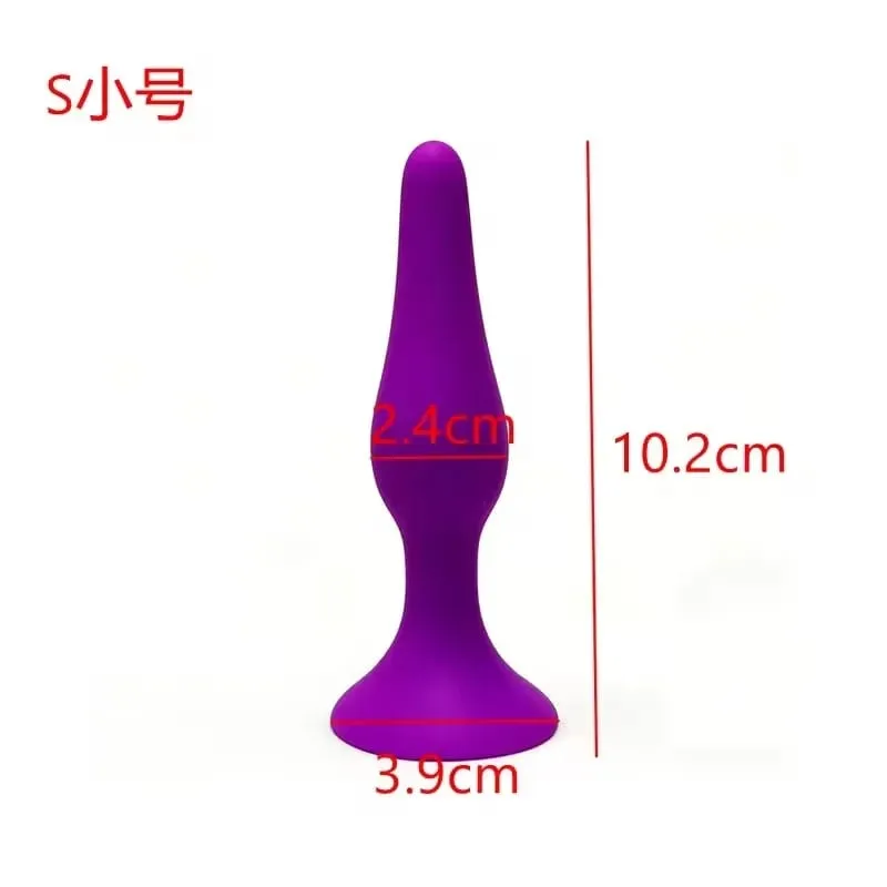 S/L/XL Silicone Anal Plug Butt Plug Anus Stimulation Prostate Massage Sex Toys for Women Men Gay Anal Dilator Sex Shop Bdsm — image 11