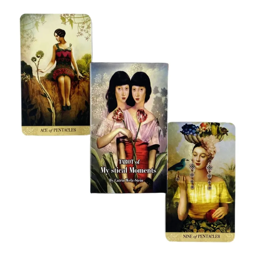 Tarot Of Mystical Moments Cards A 83 Deck Oracle Entertainment Cards Family Gathering Divination Deck