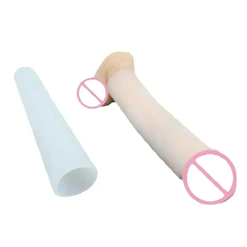 Various Size Male Penis Pump Silicone Sleeve For Penis Enlargement Extender Stretcher Sex Toy Glans Cap Vacuum Enlarger Erection — image 1