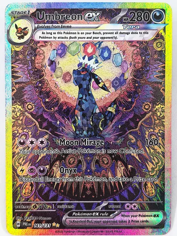 PRE Umbreon Eevee Sylveon Leafeon Glaceon Toys Hobbies Hobby Collectibles Game Collection Anime Cards — image 17