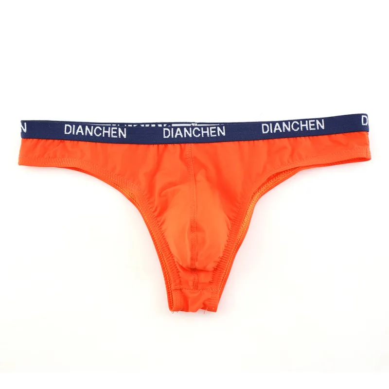 1pc Sexy Men's Elastic Ice Silk Bikini Briefs Shorts Breathable Jockstrap Pouch Underwear Low Waist Man Panties — image 34