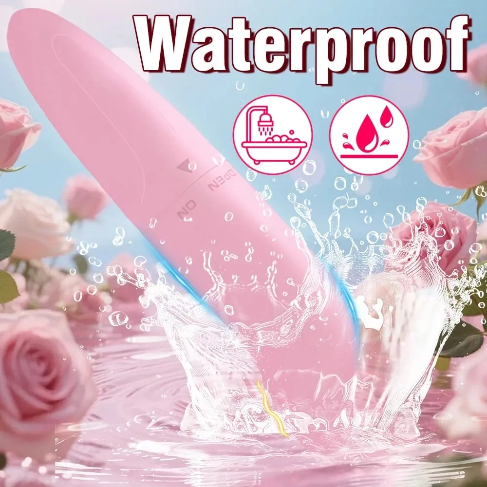 Mini vibratore a proiettile per donne Masturbazione G Spot Clitoride Stimolatore di vibrazioni anali per donne Massaggiatore Giocattoli del sesso per adulti — image 5