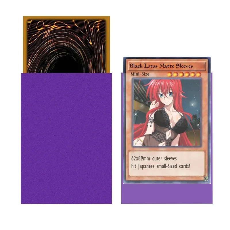 60 PCS/Lot Yu-Gi-Oh Card Sleeves YGO 62X89 Protective Sleeve Liner VG Due City BlackLotus Matte YUGIOH Card Sleeve Cover — image 19