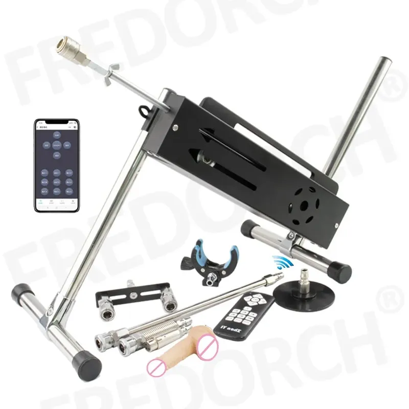 200W Turbo Gear Powerful F21S Sex Machine APP/Wired/Wireless Control Love Machine with Big Dildo Adult Toy 3-15cm Strok