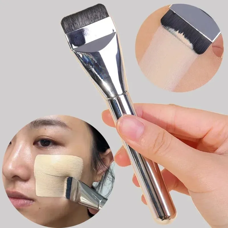 Ultra Thin Foundation Makeup Brushes 20PCS Soft Lightweight and Flat Face Contouring Shadow Brush Blending Mask Cosmetic Tools — image 2