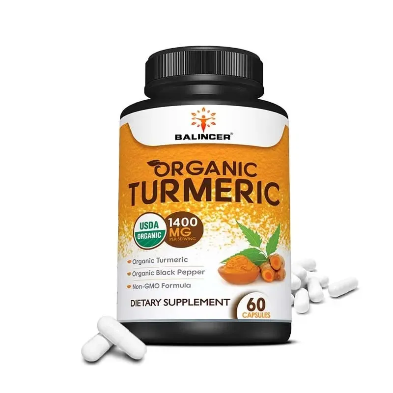 Organic Turmeric with Black Pepper Extract Supports Joint Health Antioxidant Benefits and Promotes Nutrient Absorption — image 9