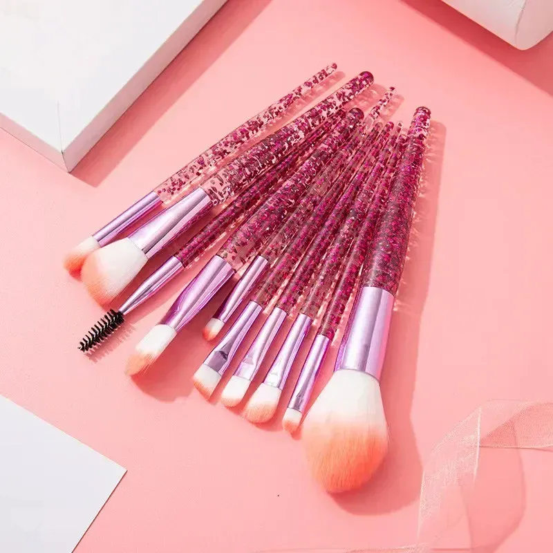 10PCS Makeup Brush Set Professional Super soft detail brush Blush Brush Foundation Concealer Eyeshadow Brush Lady Beauty Tool — image 3