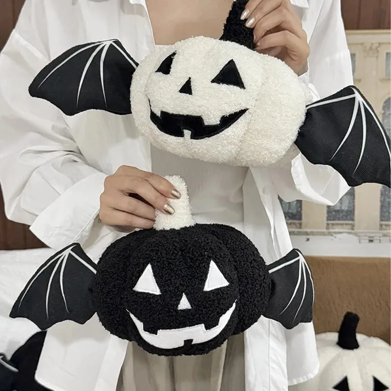 Festive Halloween Pumpkin Plush Pillow Soft Cushion Set Ghost Toy Gift Creative Home Decor for Kids Adults Party Essentials — image 3