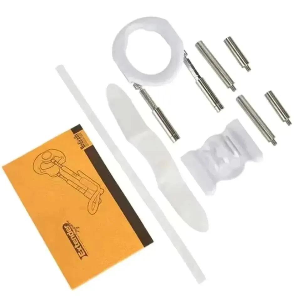 Male Growth Up Bigger Penis Extender Enlargement System Stretcher Enhancement Stretch Clamp Traction Device Portable Sport Train
