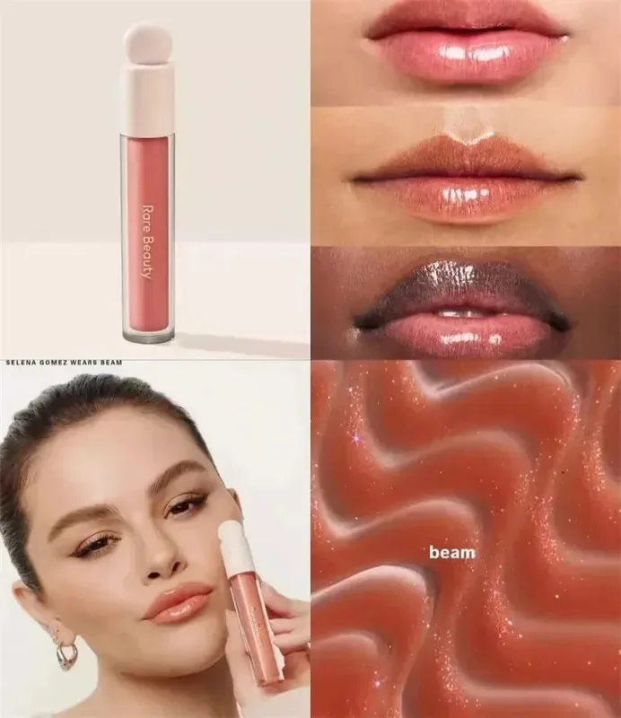 Rare Beauty Makeup Cheek Blush Cream Blusher Stick Bliss Encourage Lipstick New Happy Hope Worth Love Lip Gloss Brand Cosmetics — image 16