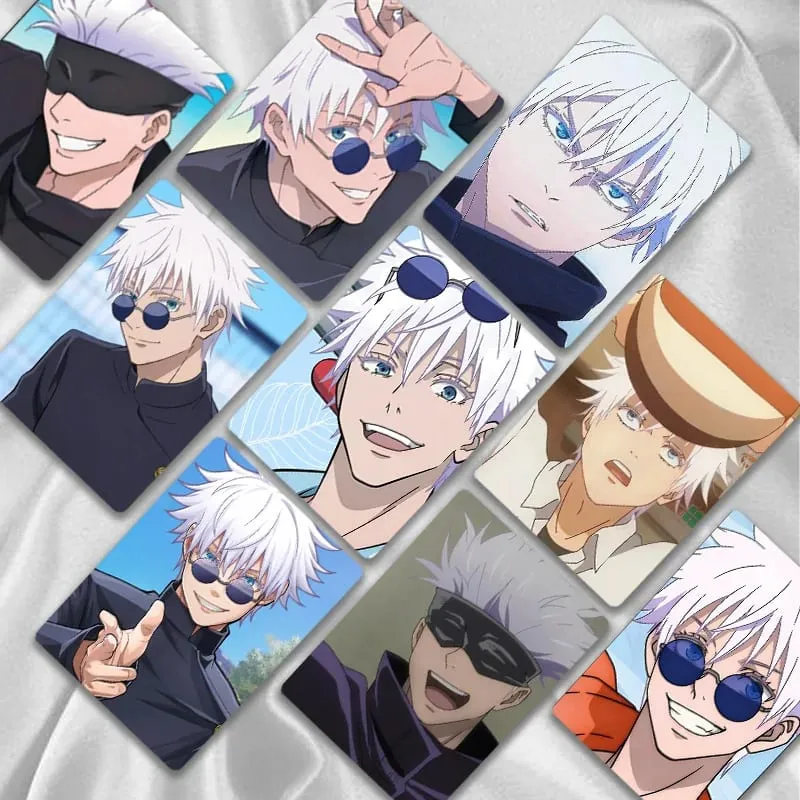 55 stk J-ujutsu Kaisen Japansk Anime Lomo Kortspil Postkort Besked Foto Gave Fan Spil Satoru Gojo Kort Samling Legetøj