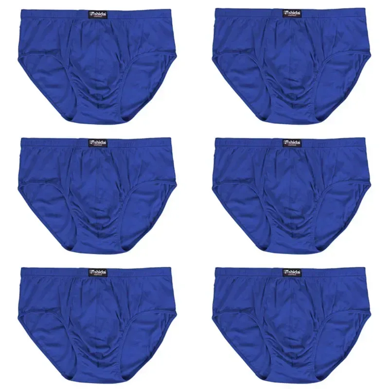 Men's Big & Tall Cotton Underwear 6 Pack - 6XL 7XL 8XL Plus Size Briefs, Breathable Soft Comfort Fit Boxer Shorts for Large Men — image 8