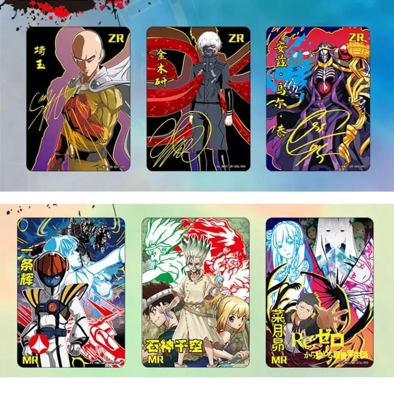 Collection Anime Attack on Titan Card SHIKISHIMA EREN Saitama Rare Character Game Card Toy Children Birthday Gift — image 2