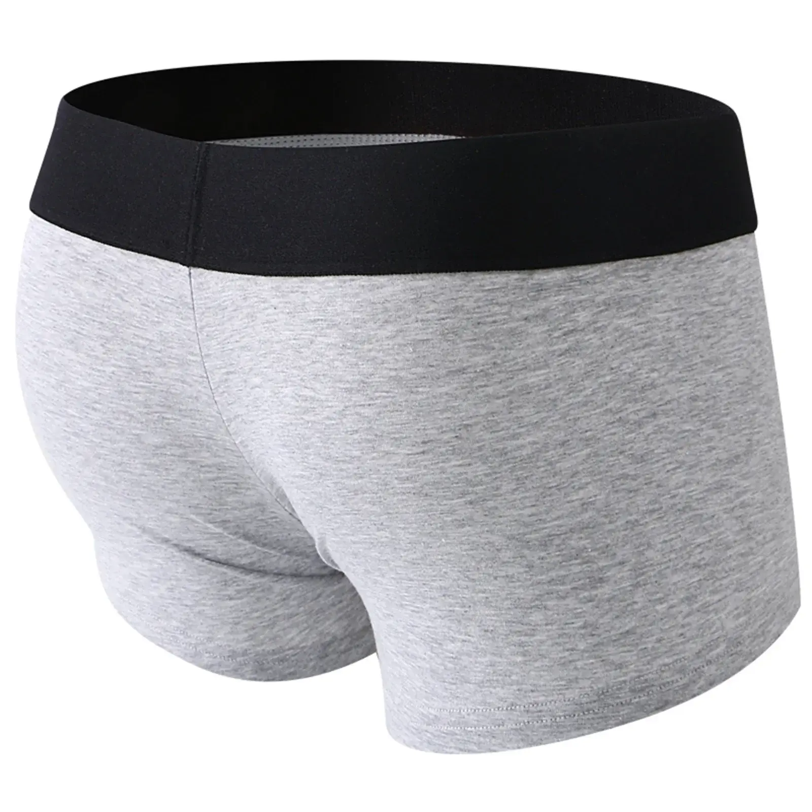 Men Underpants Open Pouch Hole Boxer Shorts Cockring Panties Cock Silicone Ring Cotton Underwear Boxershorts — image 16
