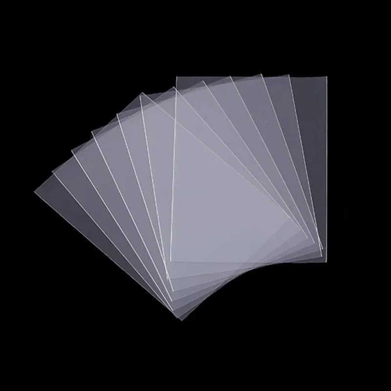 100-500Pcs Card Sleeves Transparent Cover Clear Protector Cards Holder For Board Playing Game ID Trading Folder Photo Pouch
