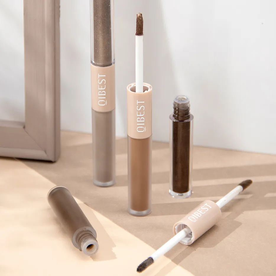 2 In 1 Stick Pearly Matte Eyeshadow Cream Smooth Nude Eye Makeup Liquid Contour Shadow Stick Waterproof Shimmer High Light Pen — image 7