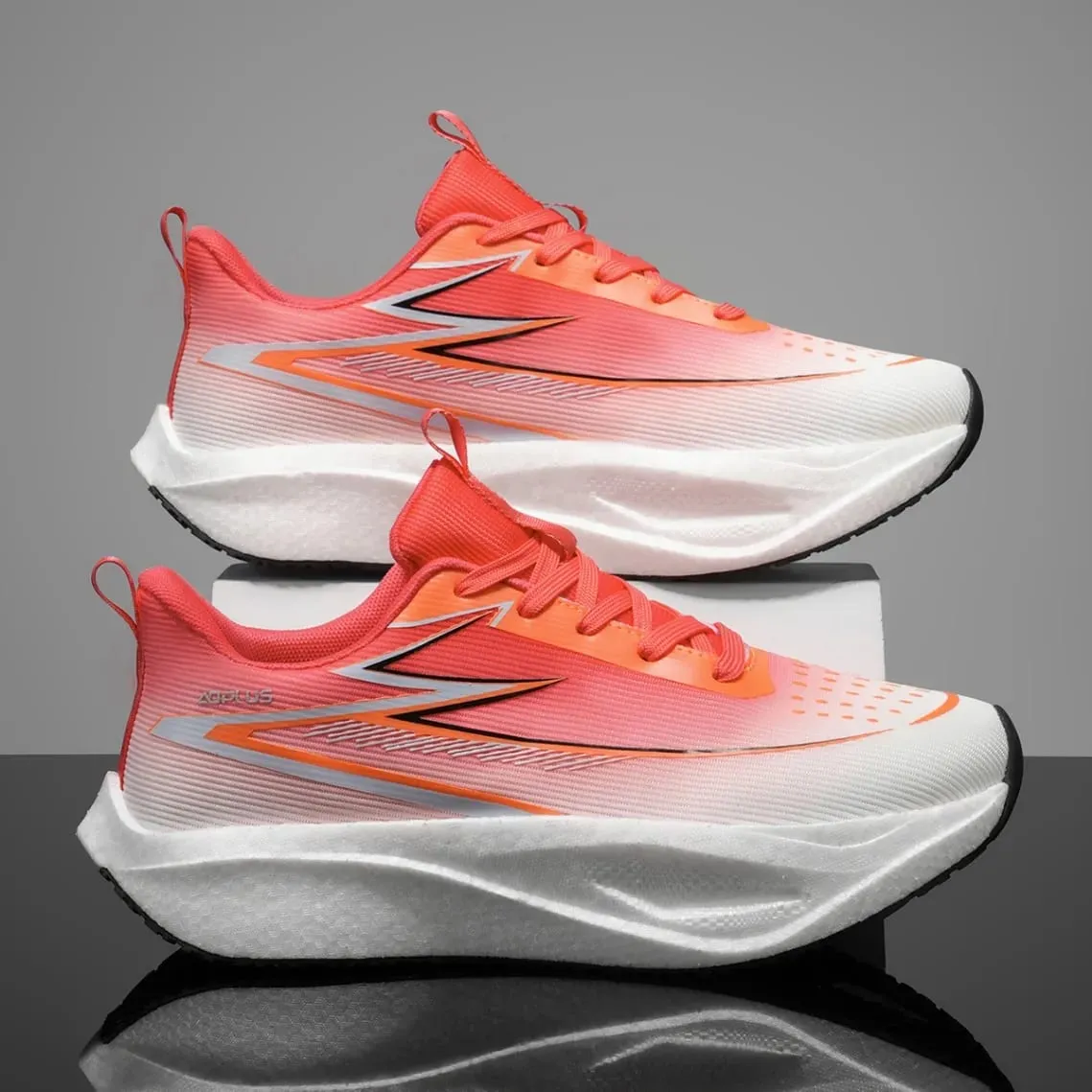 Carbon Plate Marathon Running Shoes Men Women Lightweight Breathable Shock Absorbing Non Slip Sports Athletic Sneakers